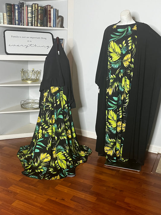 Printed Sleeveless Under Dress